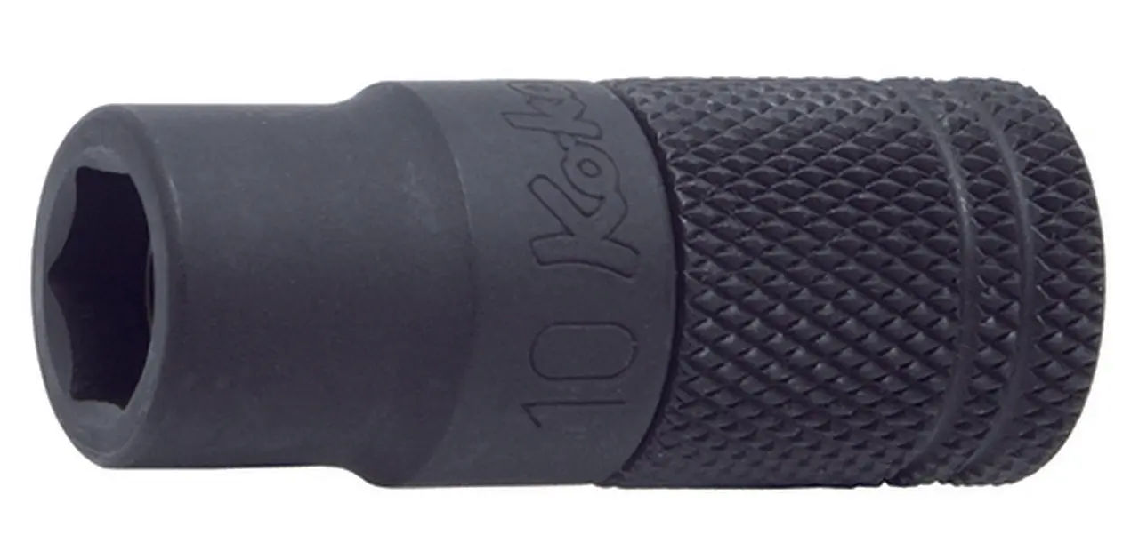 165LM.45-12 | 1/4 Hex Dr. 6 point Slide Socket with Ring Magnet 12mm image 1
