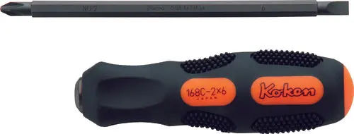 168C-2X6 | Interchangeable Screwdriver PH2 x 6mm Length 210mm image 1
