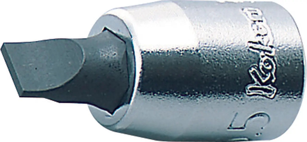 2005.25-6 | 1/4 Sq. Dr. Bit Socket Slotted 1.2X6.5 Length 25mm image 1