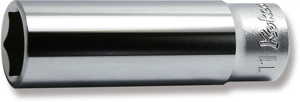 2300M-11 | 1/4 Sq. Dr. Socket 11mm 6 point Length 50mm image 1