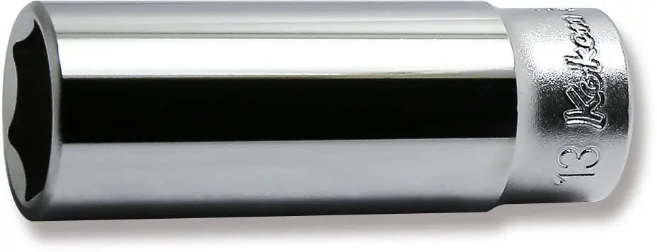 2300M-13 | 1/4 Sq. Dr. Socket 13mm 6 point Length 50mm image 1