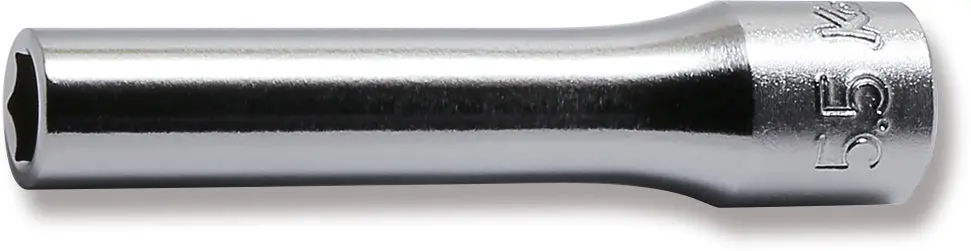 2300M-5.5 | 1/4 Sq. Dr. Socket 5.5mm 6 point Length 50mm image 1