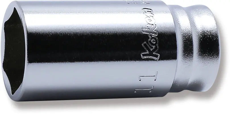 2300XZ-11 | 1/4 Sq. Dr. Socket 11mm 6 point Length 30mm Z-series image 1