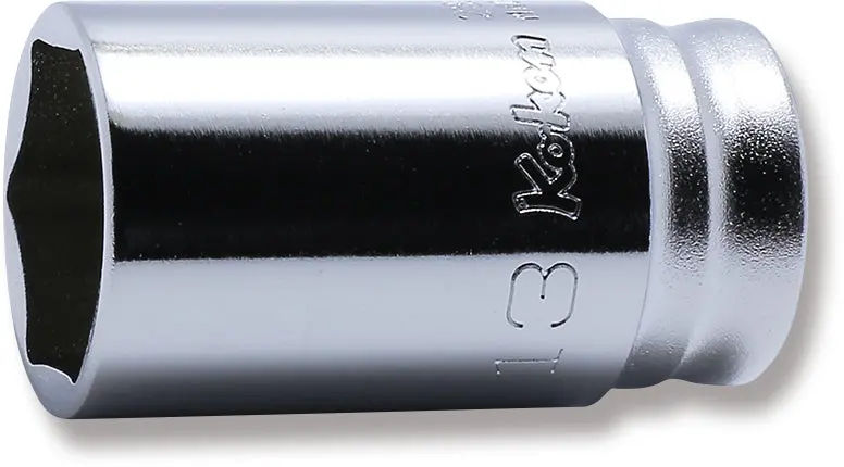 2300XZ-13 | 1/4 Sq. Dr. Socket 13mm 6 point Length 30mm Z-series image 1