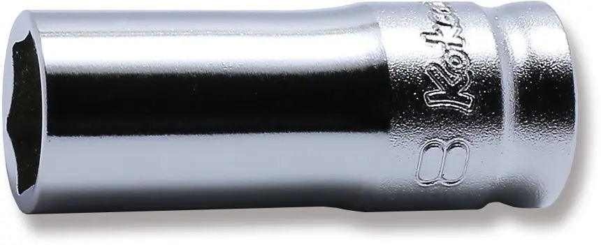 2300XZ-8 | 1/4 Sq. Dr. Socket 8mm 6 point Length 30mm Z-series image 1