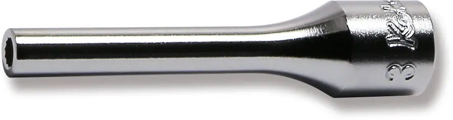2305M-3 | 1/4 Sq. Dr. Socket 3mm 12 point Length 50mm image 1