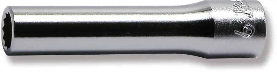 2305M-6 | 1/4 Sq. Dr. Socket 6mm 12 point Length 50mm image 1