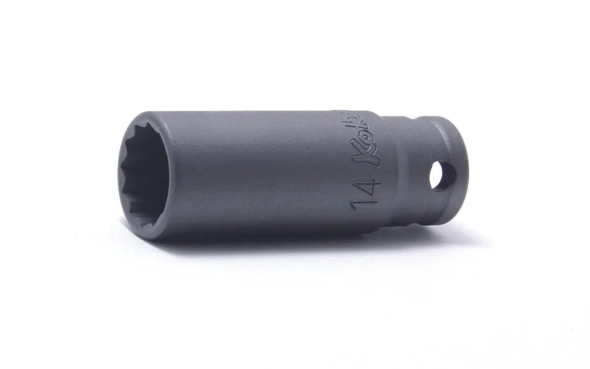 23305M-14 | 3/8 Sq. Dr. Socket 14mm 12 point Length 55mm image 1