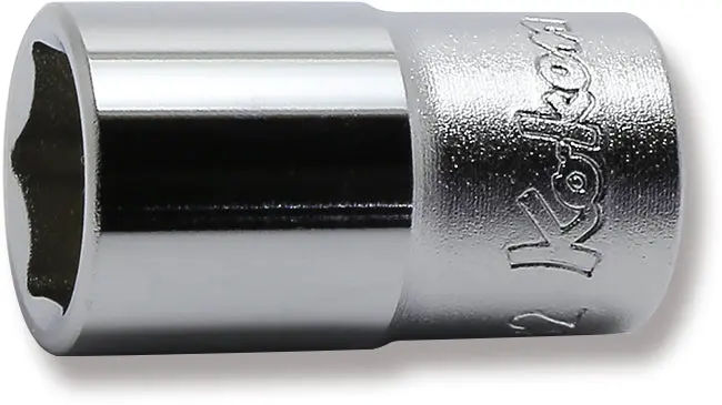 2400A-11/32 | 1/4 Sq. Dr. 6 point chrome SAE Socket 11/32 image 1