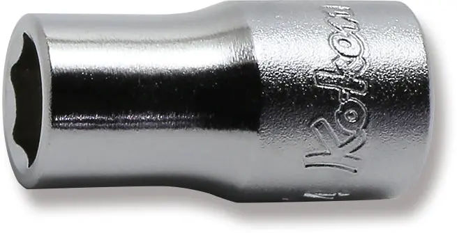 2400A-1/4 | 1/4 Sq. Dr. 6 point chrome SAE Socket 1/4 image 1
