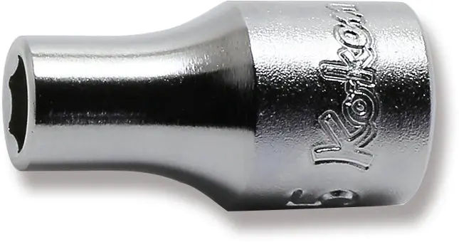 2400M-4.5 | 1/4 Sq. Dr. 6 point chrome Metric Socket 4.5mm image 1