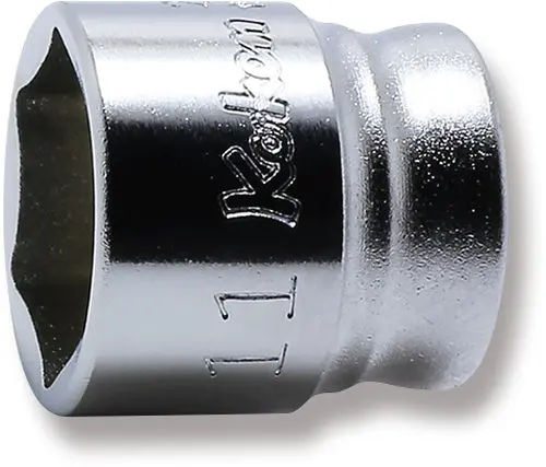 2400MZ-11 | 1/4 Sq. Dr. Z-Series 6 point chrome Metric Socket 11mm image 1