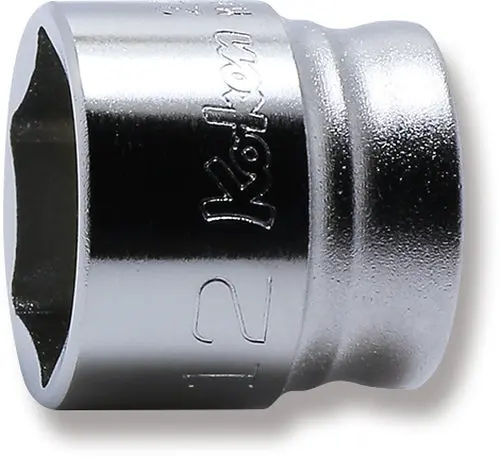 2400MZ-12 | 1/4 Sq. Dr. Z-series 6 point chrome Metric Socket 12mm image 1