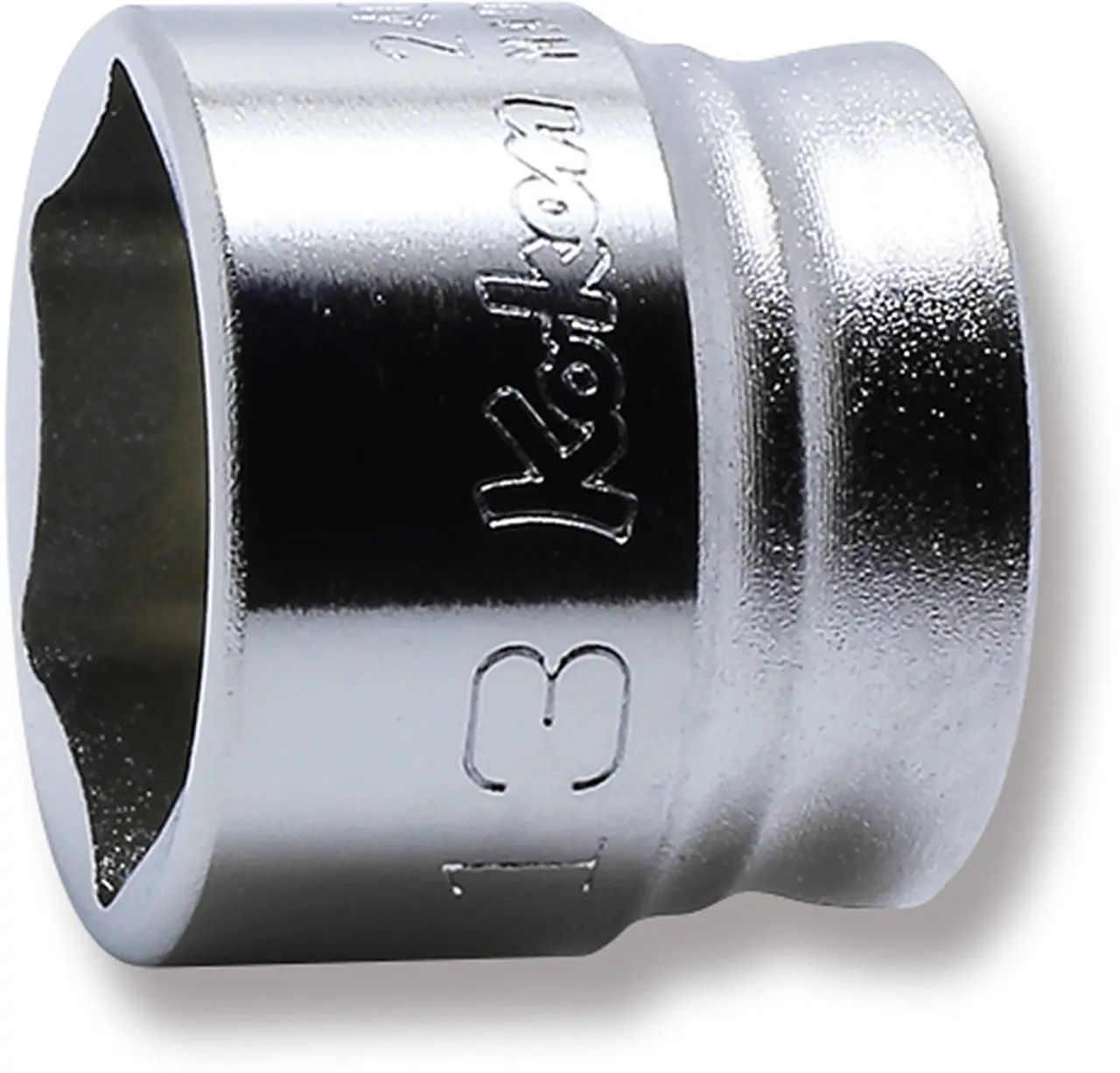 2400MZ-13 | 1/4 Sq. Dr. Z-Series 6 point chrome Metric Socket 13mm image 1
