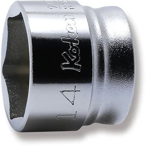 2400MZ-14 | 1/4 Sq. Dr. Z-Series 6 point chrome Metric Socket 14mm image 1