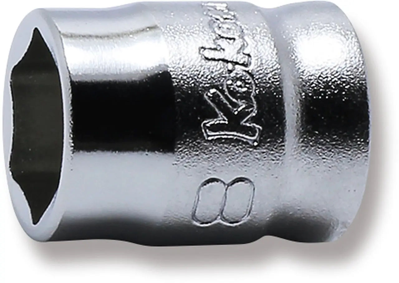 2400MZ-8 | 1/4 Sq. Dr. Z-Series 6 point chrome Metric Socket 8mm image 1