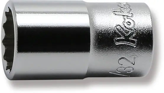 2405A-11/32 | 1/4 Sq. Dr. 12 point chrome SAE Socket 11/32 image 1