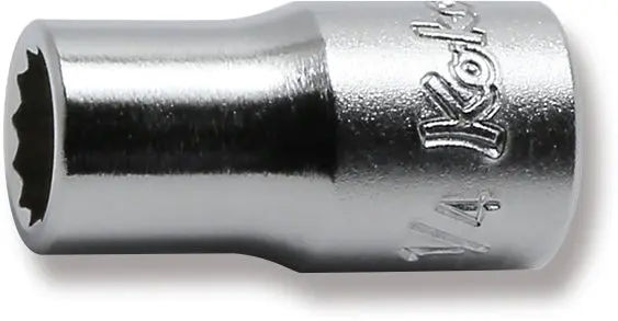 2405A-1/4 | 1/4 Sq. Dr. 12 point chrome SAE Socket 1/4 image 1