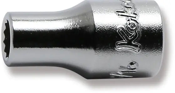2405A-3/16 | 1/4 Sq. Dr. 12 point chrome SAE Socket 3/16 image 1