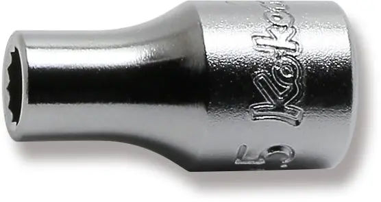 2405M-4.5 | 1/4 Sq. Dr. 12 Point chrome METRIC Socket 4.5mm image 1