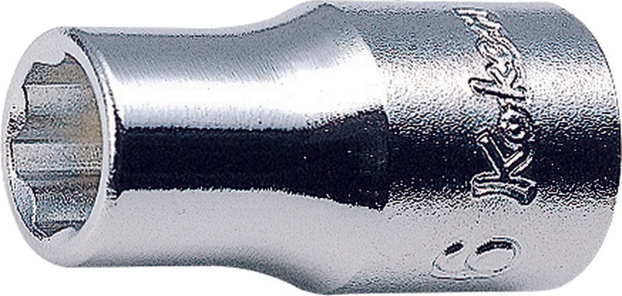 2410M-4.5 | 1/4 Sq. Dr. Socket 4.5mm Surface Length 22mm image 1