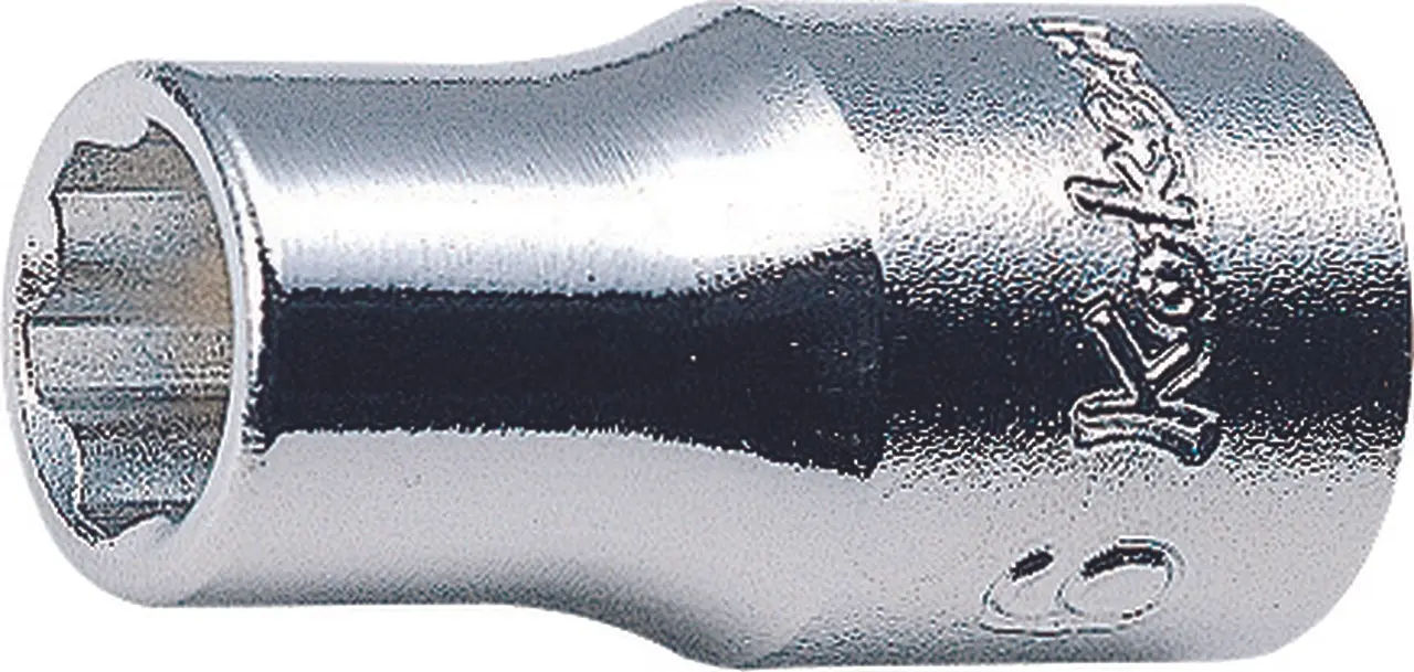 2410M-13 | 1/4 Sq. Dr. Socket 13mm Surface Length 22mm image 1