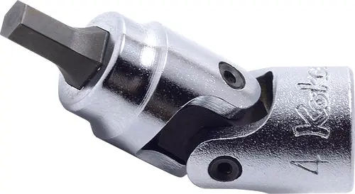 2430M-6 | 1/4 Sq. Dr. Universal Bit Socket 6mm Hex Length 40mm image 1
