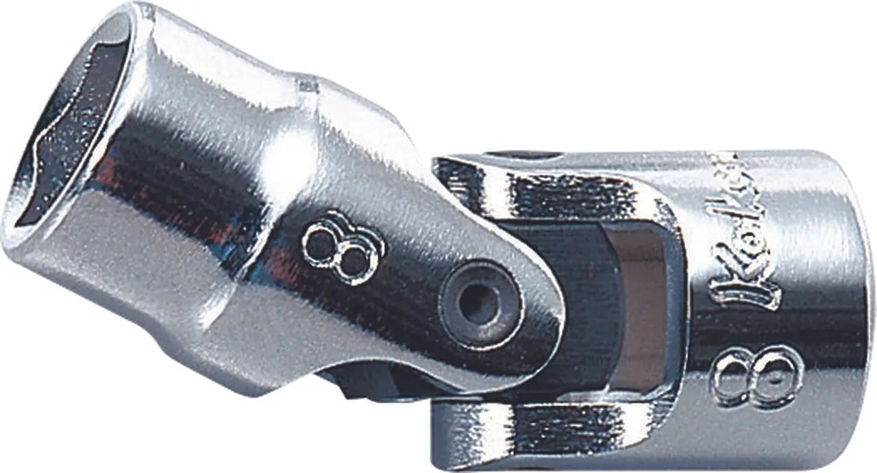 2440M-9 | 1/4 Sq. Dr. Universal Socket 9mm 6 point Length 34mm image 1
