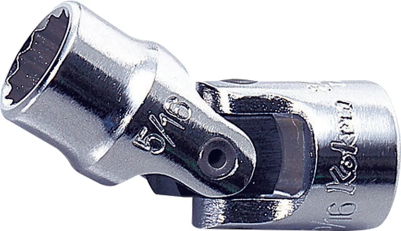 2445M-12 | 1/4 Sq. Dr. Universal Socket 12mm 12 point Length 37mm image 1