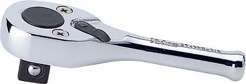 2749PS-3/8 | 3/8 Sq. Dr. Ratchet Handle 24 teeth Short Length 75mm Polished Handle image 1