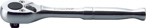 2753P | 1/4 Sq. Dr. Ratchet Handle 20 teeth Length 115mm Polished Handle image 1