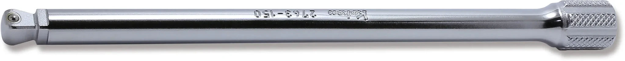 2763-150 | 1/4 Sq. Dr. Wobble-Fix Extension Bar 1/4 Square Length 150mm image 1