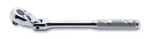 2774N | 1/4 Sq. Dr. Ratchet Handle 20 teeth Length 161mm Flexible Head Metal Handle image 1