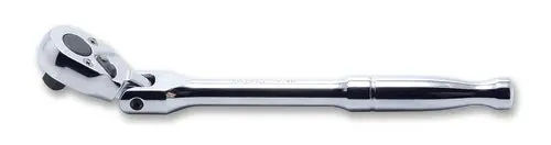 2774P | 1/4 Sq. Dr. Ratchet Handle 20 teeth Length 161mm Flexible Head Polished Handle image 1