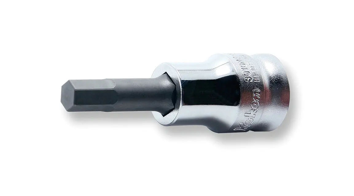 3010MZ.50-4 | 3/8 Sq. Dr. Bit Socket 4mm 6 point Length 50mm Z-series image 1