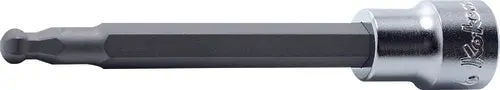 3011M.120-8 | 3/8 Sq. Dr. Bit Socket 8mm Ballpoint Hex Length 120mm image 1