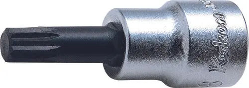 3020.50-M6 | 3/8 Sq. Dr. Bit Socket XZN M6 Triple Square Length 50mm image 1