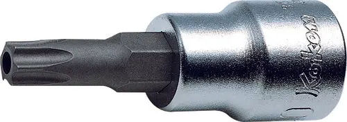 3025.160-T40H | 3/8 Sq. Dr. Tamper-Resistant TORX T40H Bit Socket - Length 160mm image 1
