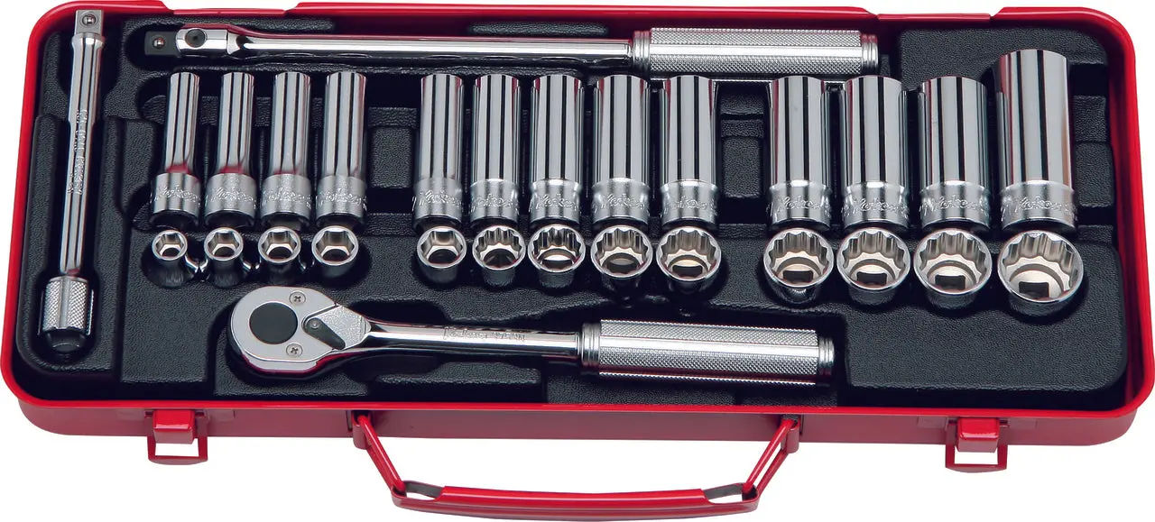 3277 | 29 Piece 3/8 Sq. Dr. 6 and 12 point Socket Set image 1