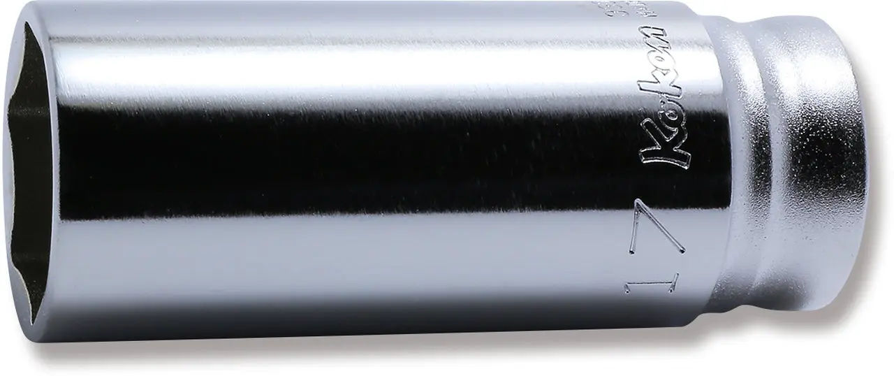 3300MZ-17 | 3/8 Sq. Dr. Z-series 6 point Metric Chrome Socket in 17mm image 1