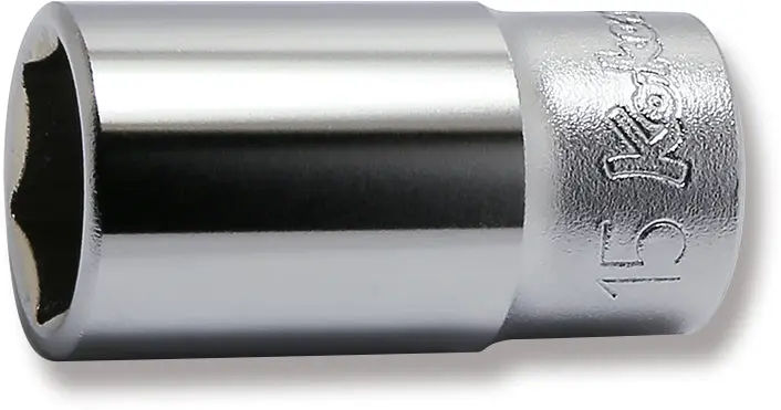 3300X-15 | 3/8 Sq. Dr. Socket 15mm 6 point Length 40mm image 1