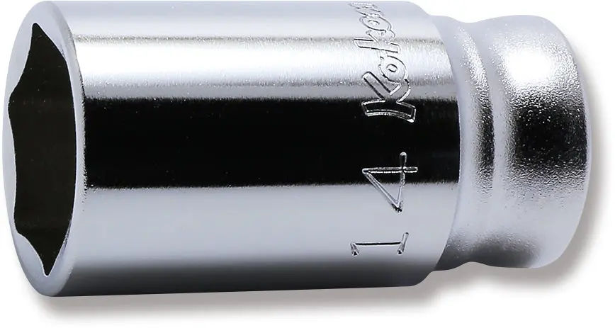 3300XZ-14 | 3/8 Sq. Dr. Z-series Metric Semi-Deep 6 point Chrome Socket - 14mm image 1