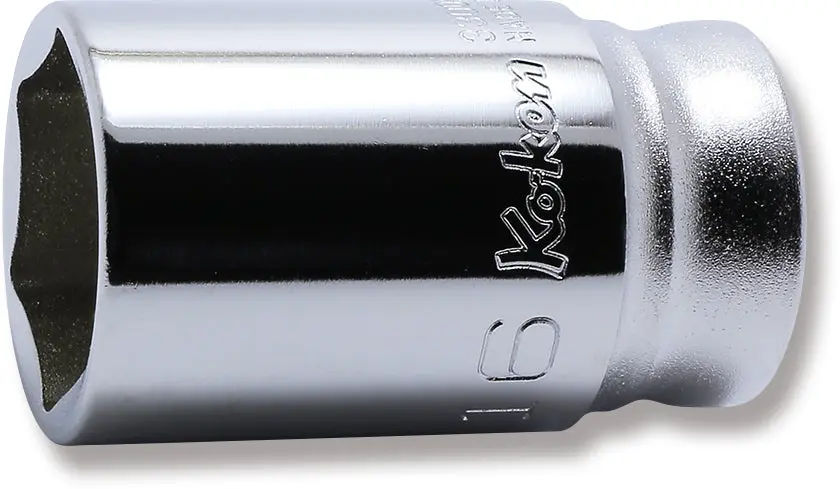 3300XZ-16 | 3/8 Sq. Dr. Z-series Metric Semi-Deep 6 point Chrome Socket - 16mm image 1