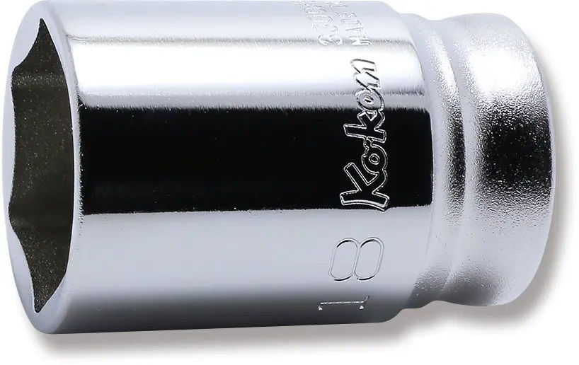 3300XZ-18 | 3/8 Sq. Dr. Z-series Metric Semi-Deep 6 point Chrome Socket - 18mm image 1