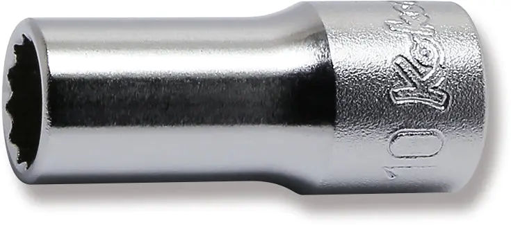 3305X-10 | 3/8 Sq. Dr. Socket 10mm 12 point Length 40mm image 1