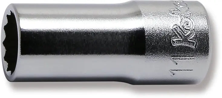 3305X-11 | 3/8 Sq. Dr. Socket 11mm 12 point Length 40mm image 1