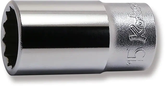 3305X-15 | 3/8 Sq. Dr. Socket 15mm 12 point Length 40mm image 1