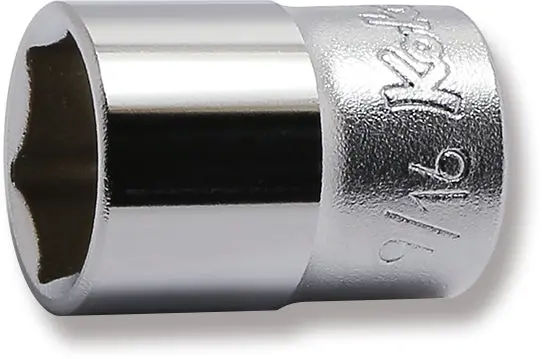 3400A-9/16 | 3/8 Sq. Dr. 6-Point SAE Chrome Socket in 9/16'' image 1
