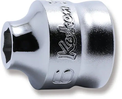 3400MZ-6 | 3/8 Sq. Dr. 6-Point Z-Series Metric Chrome Socket in 6mm image 1