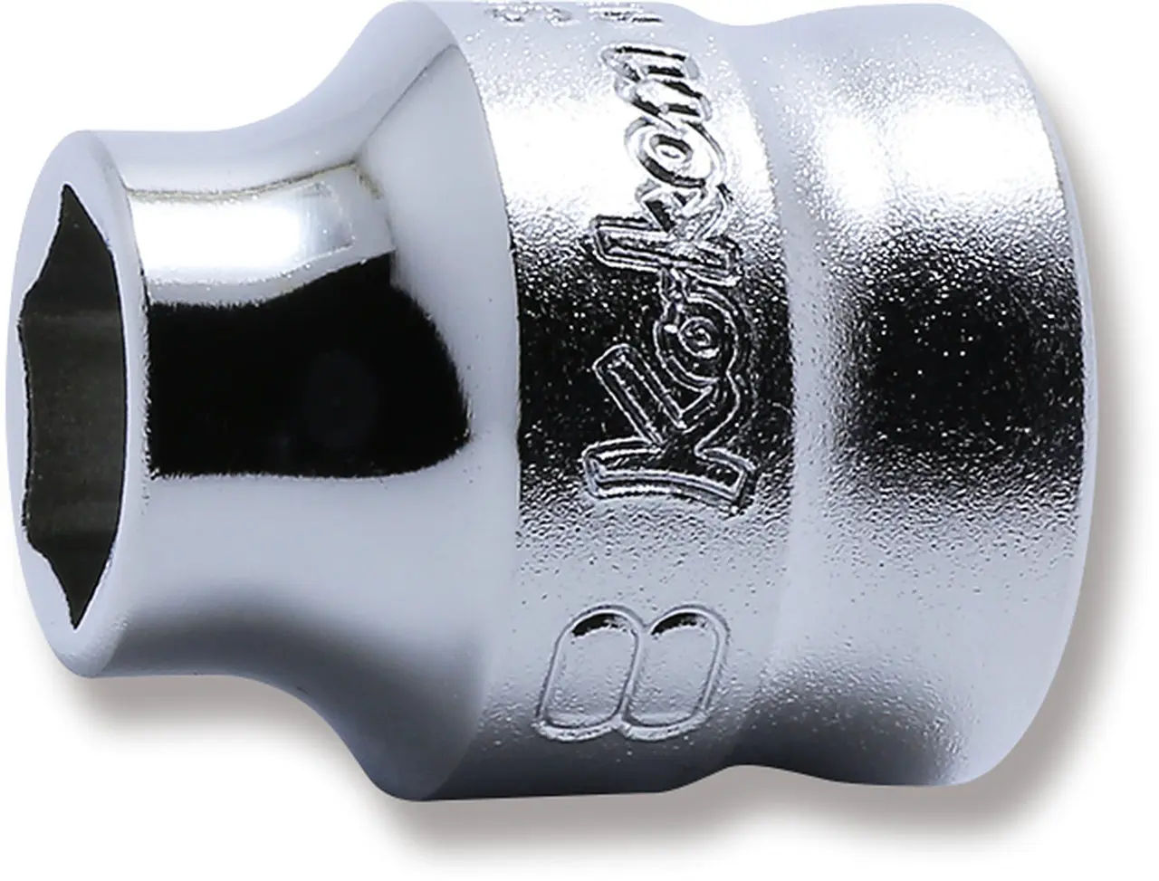 3400MZ-8 | 3/8 Sq. Dr. 6-Point Z-Series Metric Chrome Socket in 8mm image 1